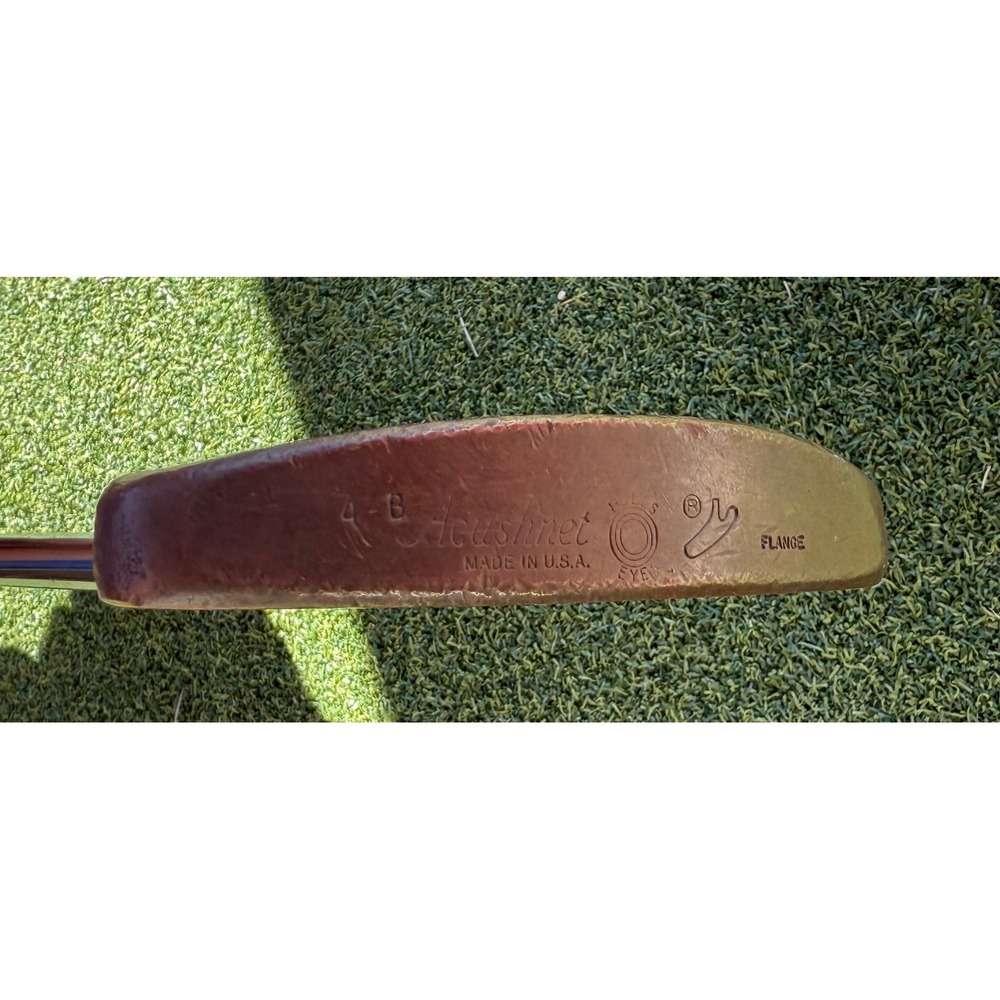 Acushnet Bullseye Flange Putter RH True Temper Steel Vintage 33" Golf Club